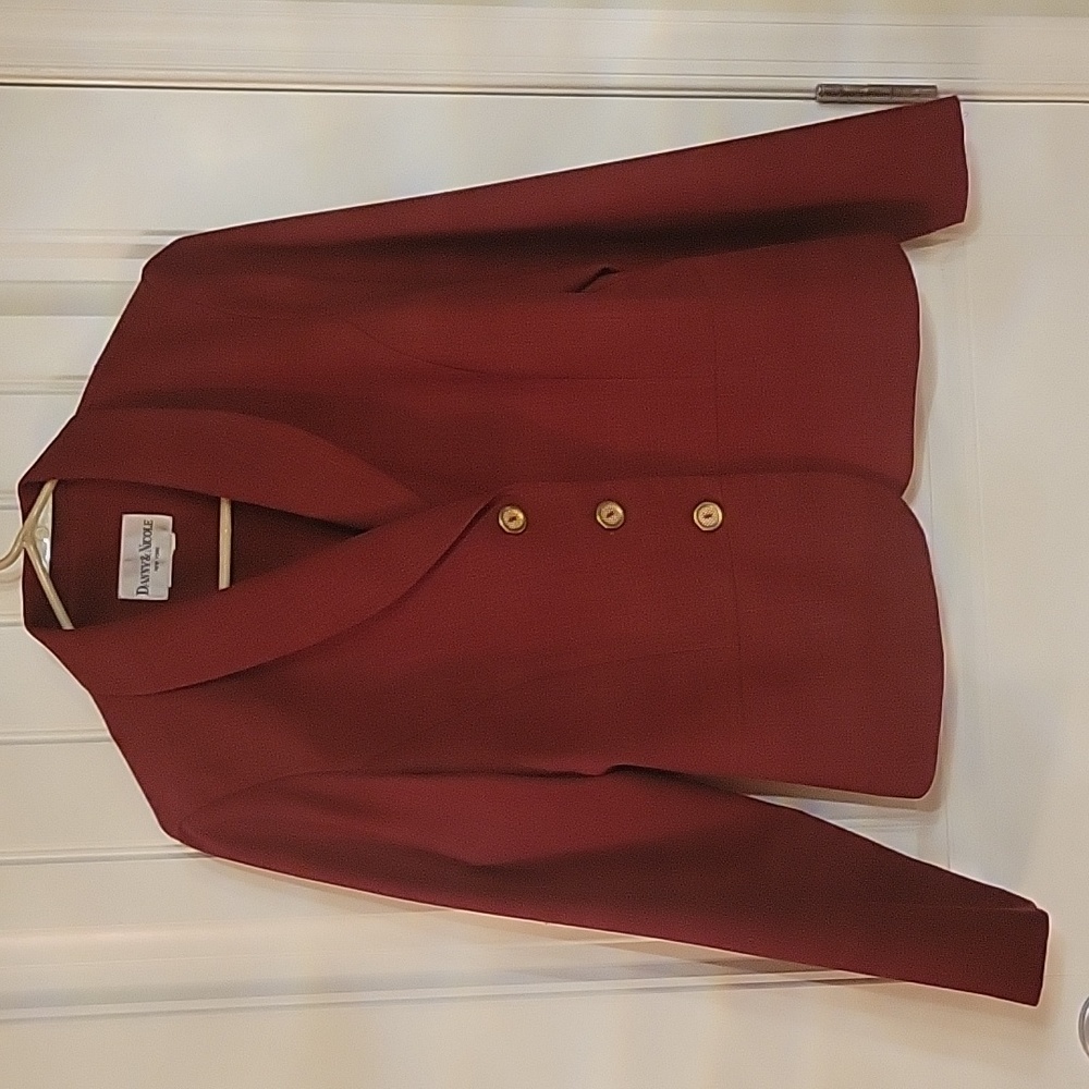Danny & Nicole New York, Red Blazer, Sz S.